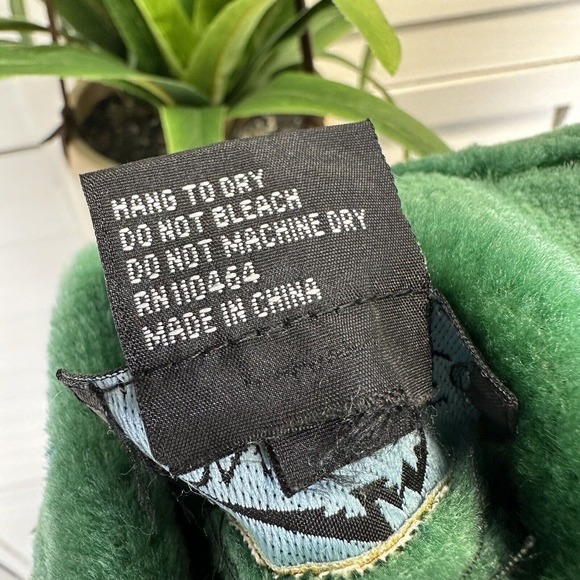 Montana Clothing Company Green Reversible Tree Jacket Faux Suede Plush Size S - Picture 11 of 11